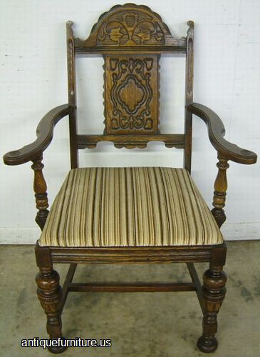 Antique Oak Dining Chair