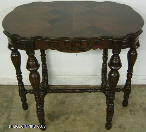Antique Walnut Radio Table