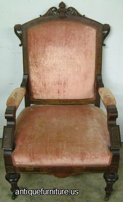Antique Victorian Parlor Chair