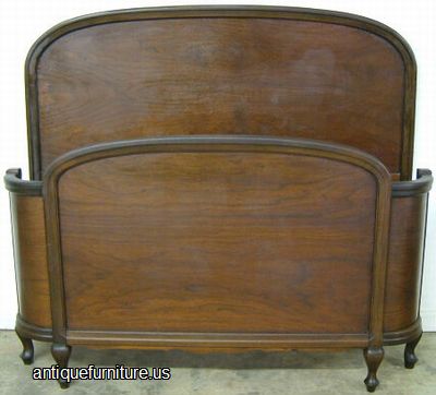 Antique Walnut Bed