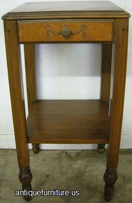Antique Walnut Nightstand