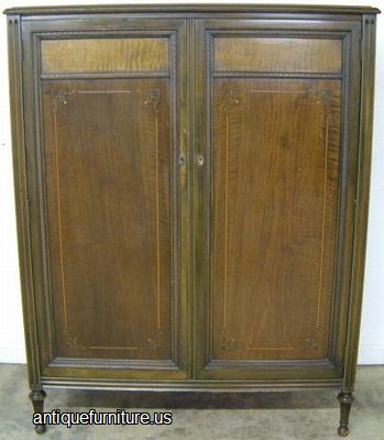 Antique Walnut Wardrobe