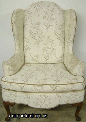 Antique Wing Back Chair