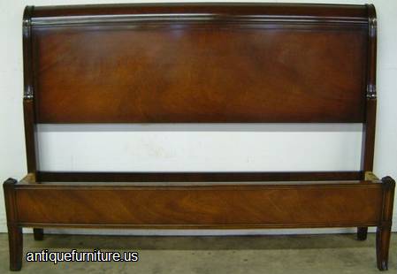 Antique Drexel Mahogany Full Size Bed