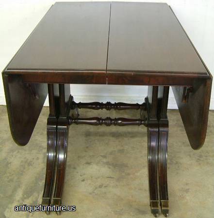 Antique Mahogany Banquet Table