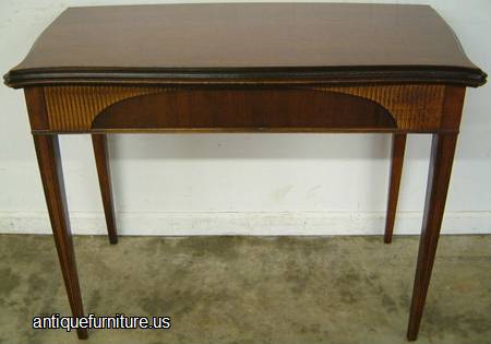 Antique Mahogany Game Table