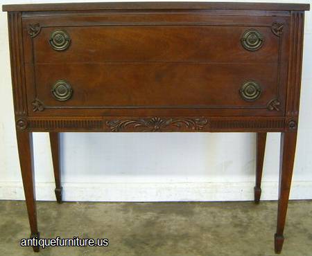 Antique Mahogany Server