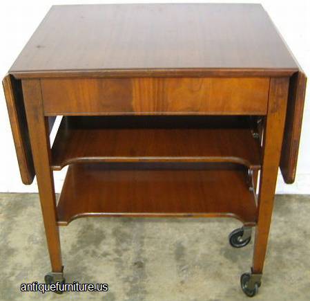 Antique Mahogany Serving Table