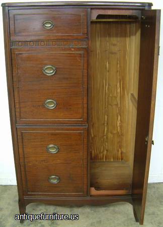 Antique Mahogany Wardrobe