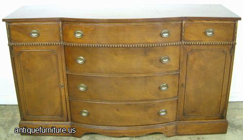 Antique Brickwede Mahogany Sideboard