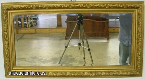 Antique Gilded Mirror