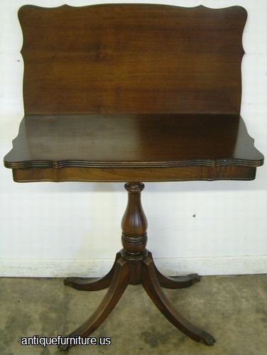 Antique Mahogany Game Table