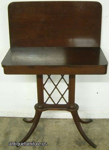 Antique Mahogany Game Table