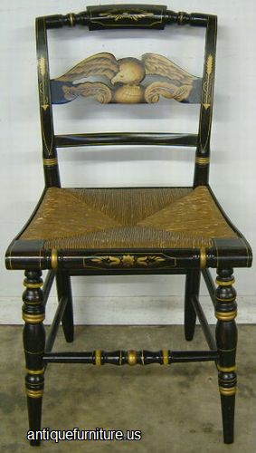 Antique Paint Decorated Hitchcock Chair