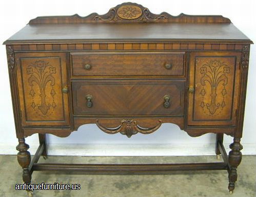 Antique Walnut Sideboard