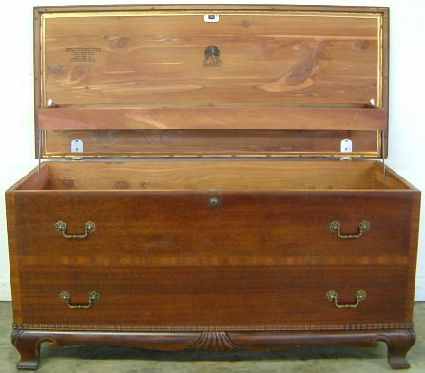 Antique Mahogany Cedar Chest