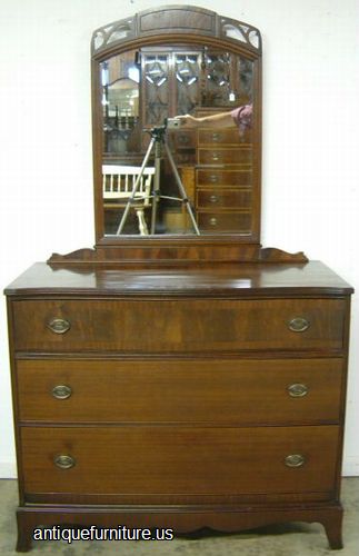 Antique Mahogany Dresser