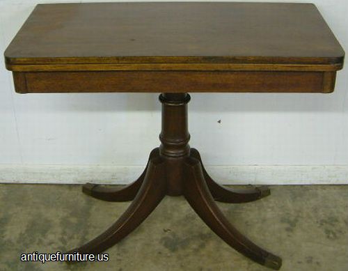 Antique Mahogany Game Table