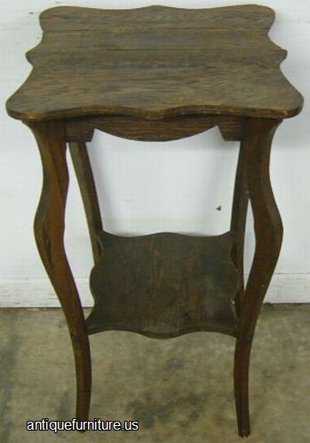 Antique Oak Lamp Table