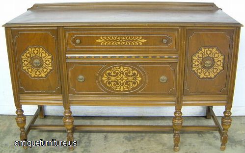 Antique Walnut Sideboard