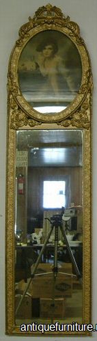 Antique Gilded Mirror