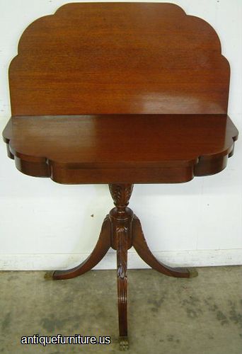 Antique Mahogany Game Table
