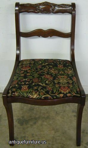 Antique Mahogany George Town Galleries Desk Chair