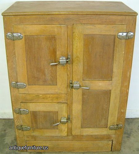 Antique Oak Ice Box