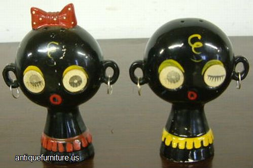 Antique Pair Blackamoors