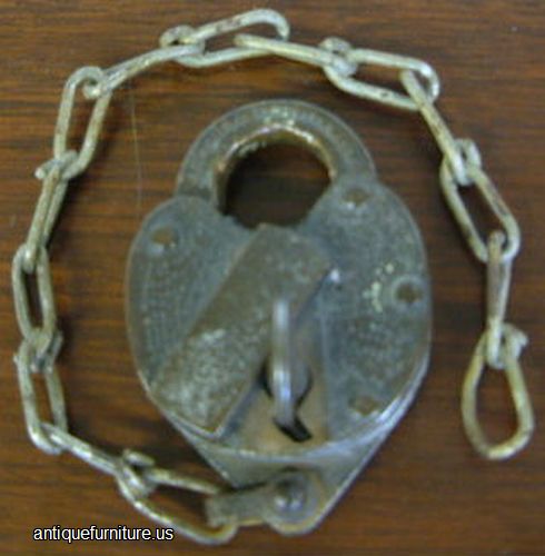 Antique Railroad Lock
