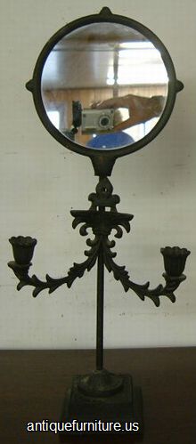 Antique Victorian Shaving Mirror