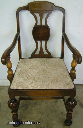 Antique Walnut Dining Chair
