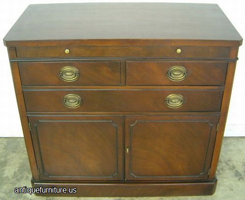 Antique Mahogany Server