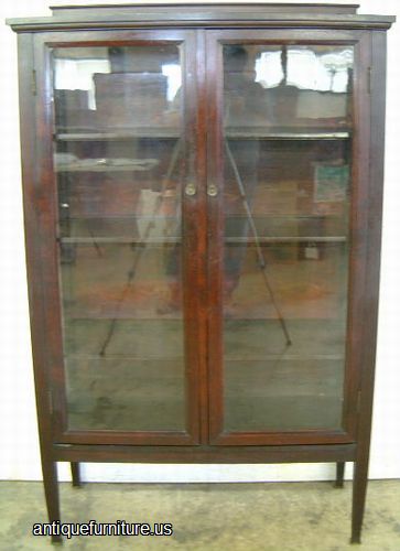 Antique Mahogany China Cabinet