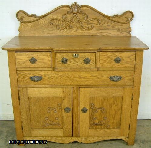 Antique Oak Sideboard