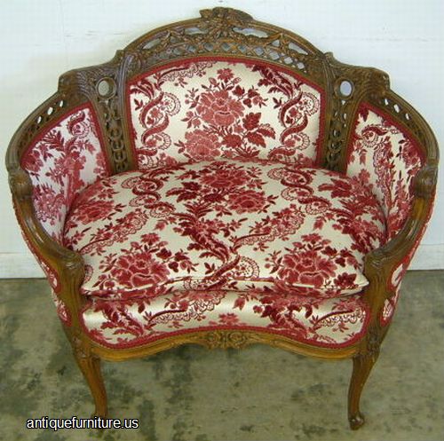 Antique Ornate French Chair