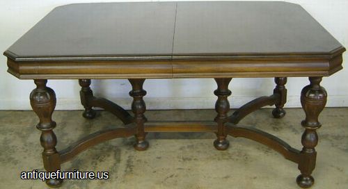 Antique Walnut Dining Table