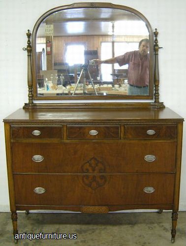 Antique Walnut Dresser