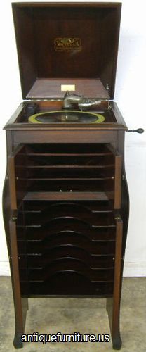 Antique Mahogany Victrola