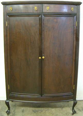 Antique Drexel Walnut Wardrobe