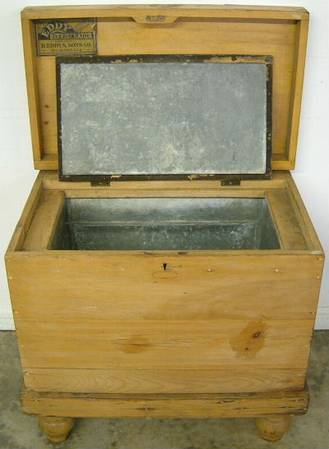 Antique The Eddy Refrigerator