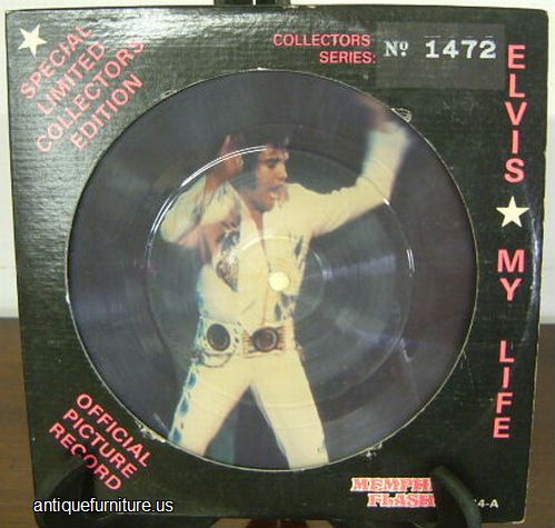 Antique Elvis Picture Records