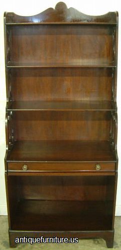 Antique Mahogany Bookshelf