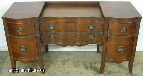 Antique Mahogany Vanity