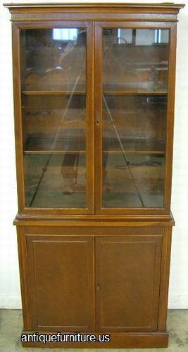 Antique Mahogany China Cabinet