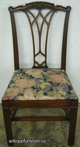 Antique Mahogany Dining Chair