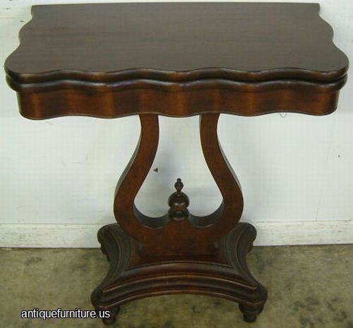 Antique Mahogany Game Table