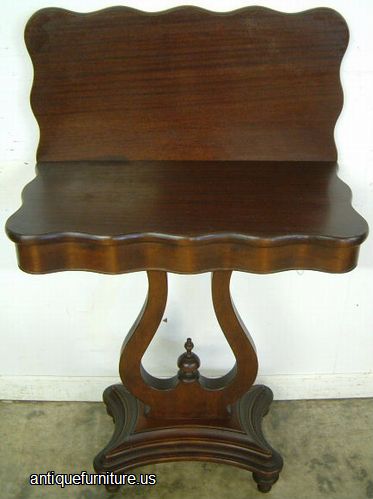 Antique Mahogany Game Table