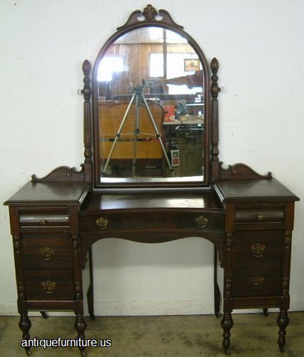 Antique Mahogany Vanity