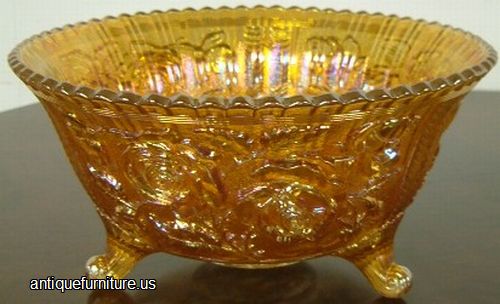 Antique Carnival Glass Bowl